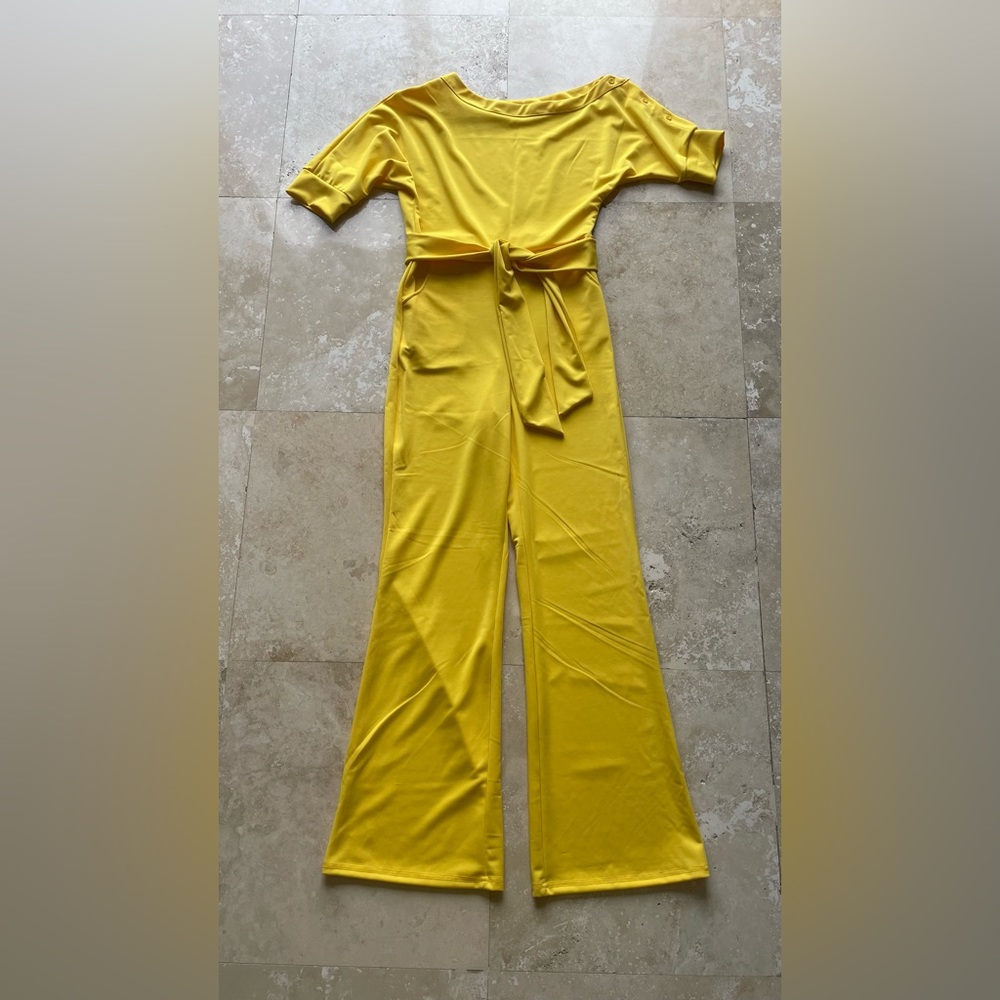 Yellow Jumpsuit